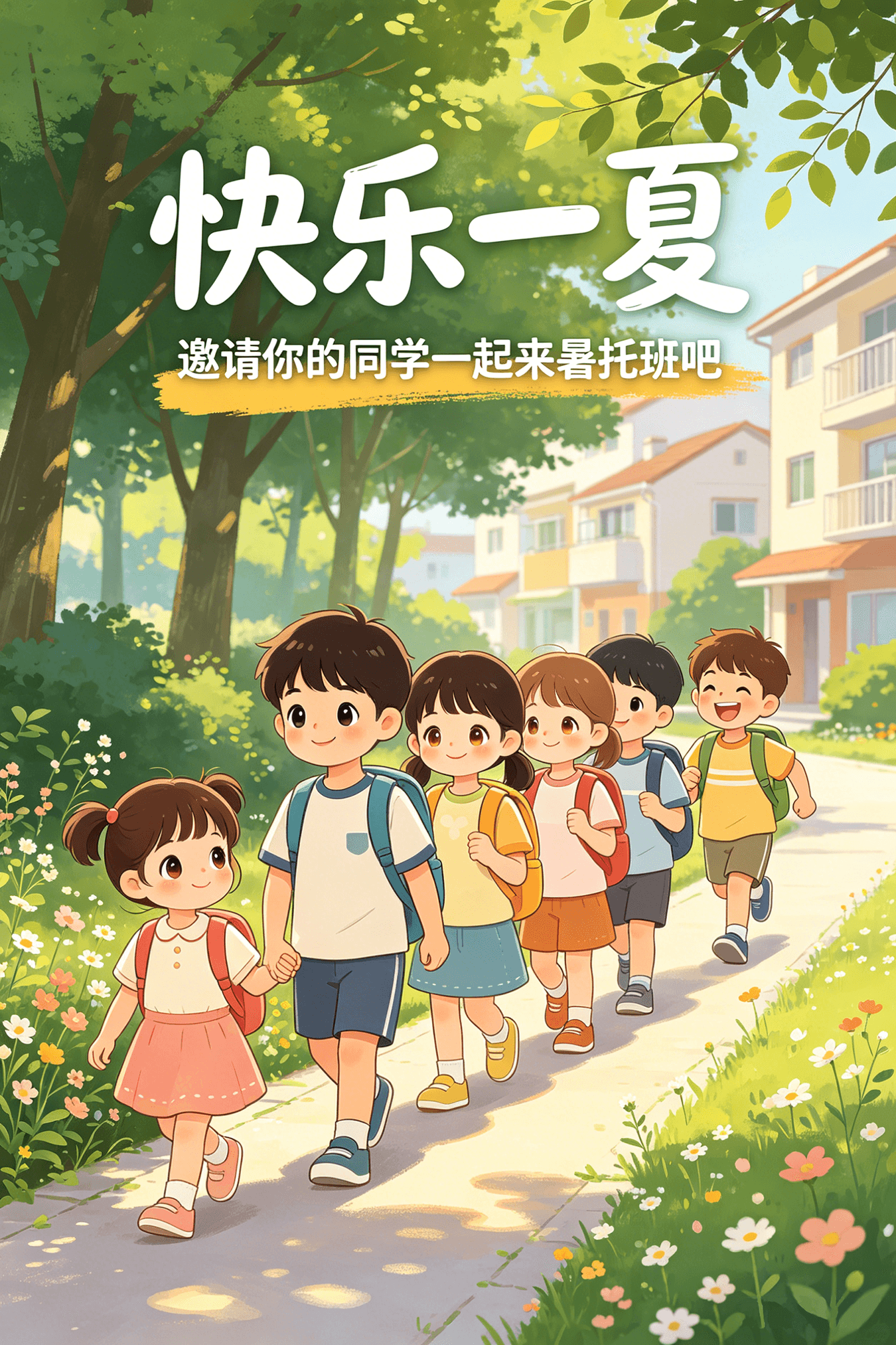 暑假广告